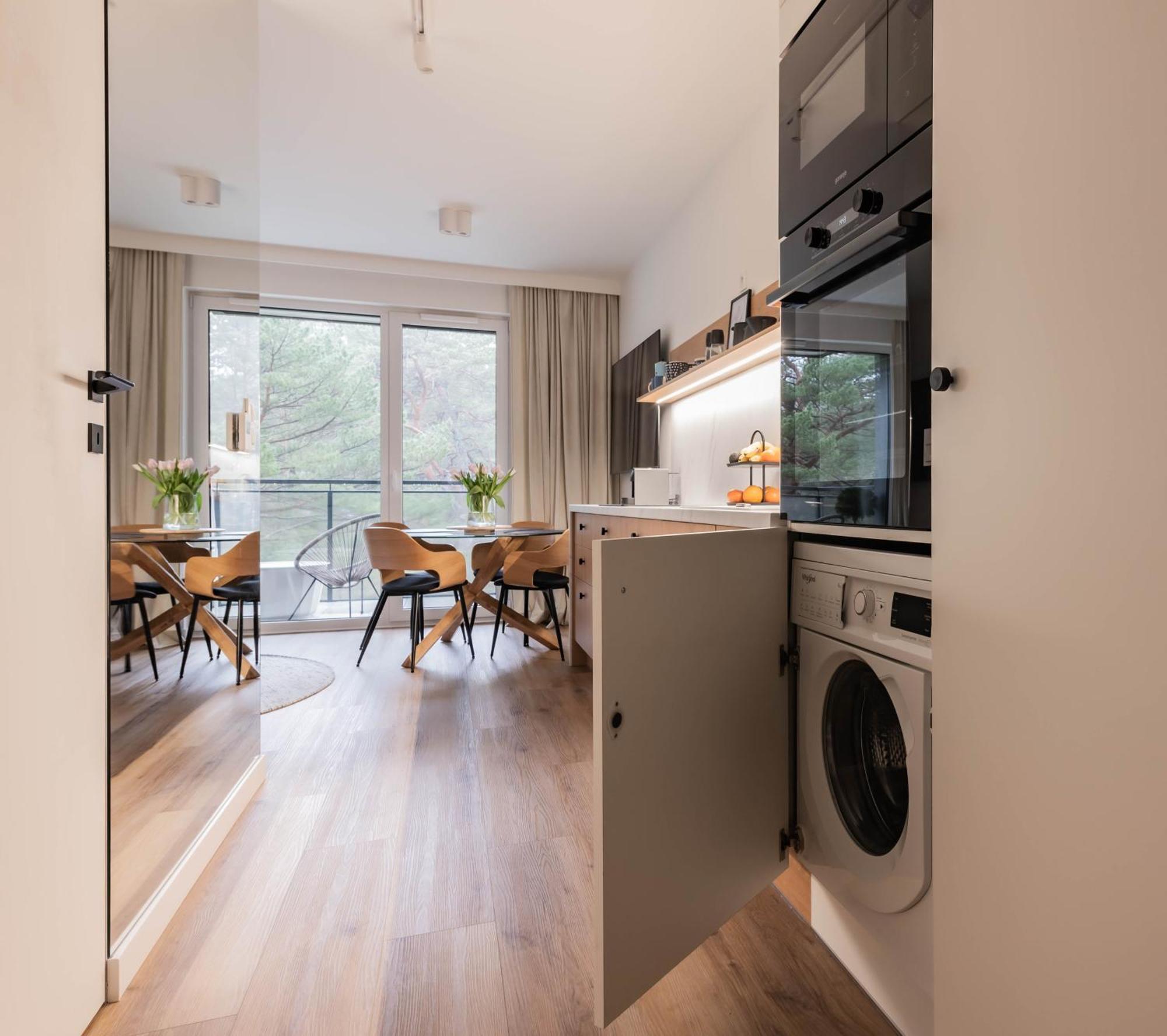 Apartament Quantum Porto Łeba Esterno foto