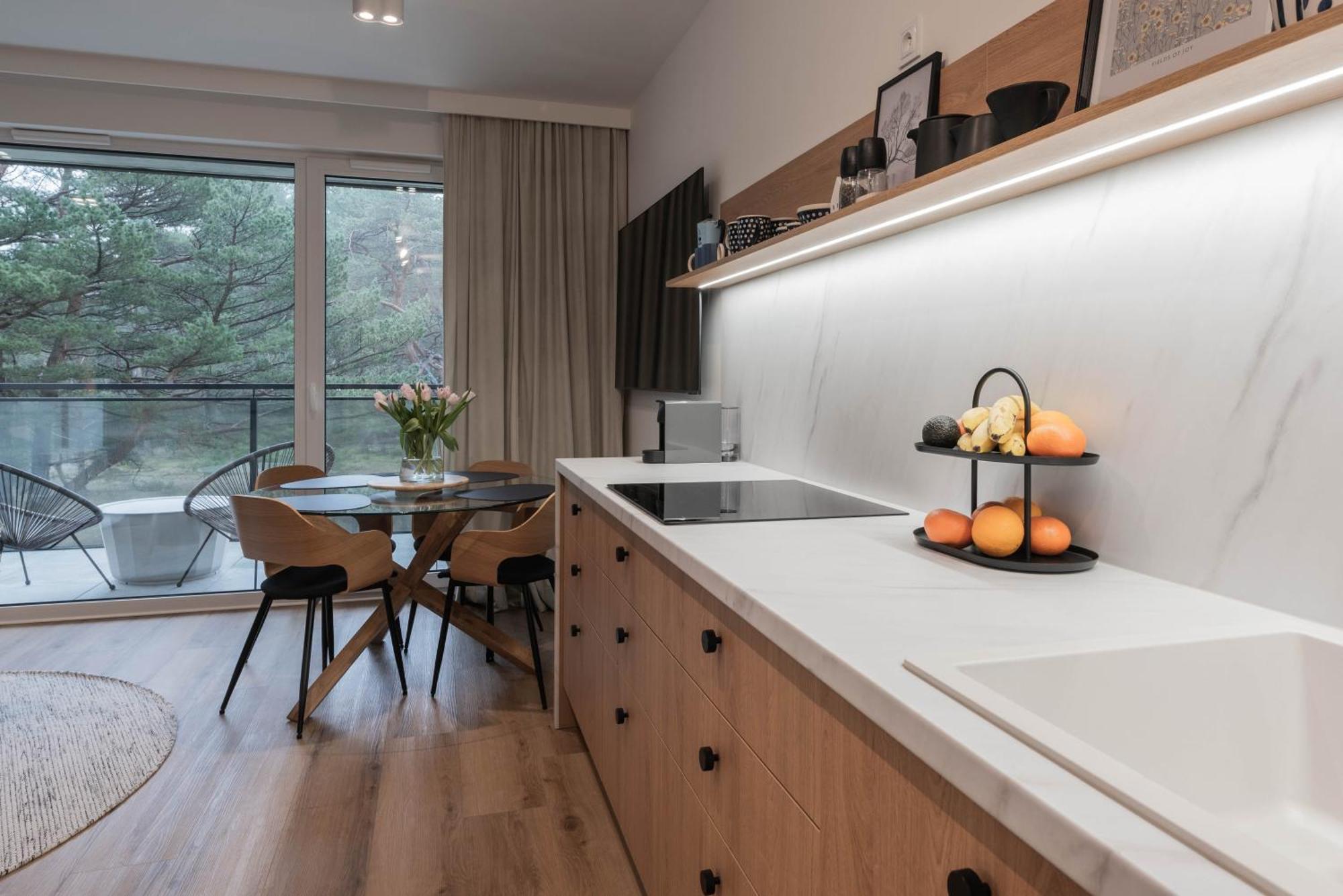 Apartament Quantum Porto Łeba Esterno foto