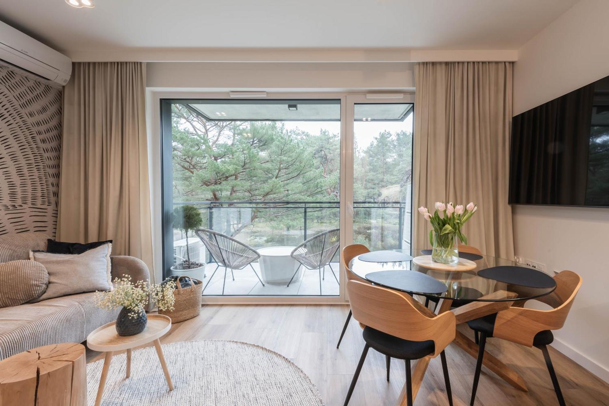 Apartament Quantum Porto Łeba Esterno foto